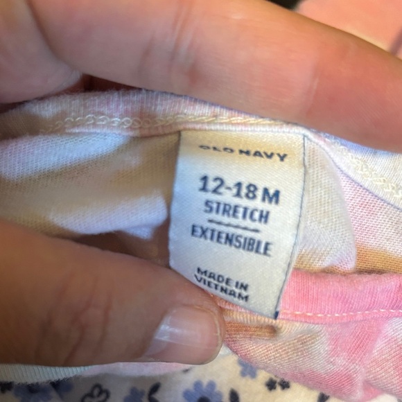 Old Navy Pink and Pastel Tie-Dye Kids Dress - Picture 2 of 2